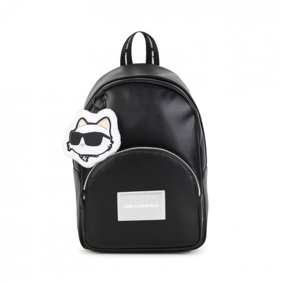 Rucsac copii Karl Lagerfeld pentru fata cu logo si pisica